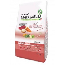 Unica Natura Maxi Venison & Rice - корм для собак крупных пород (оленина)