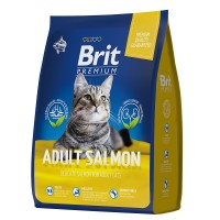 Brit Cat Salmon - сухой корм для кошек с лососем (8 кг)
