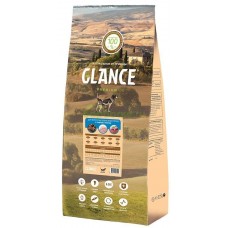 Glance Dog - корм для собак с рыбой и рисом Glance Dog - корм для собак с рыбой и рисом