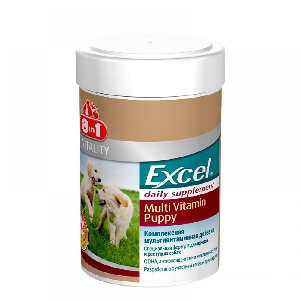 8in1 Excel Multi Vitamin Puppy-кормовая добавка для щенков