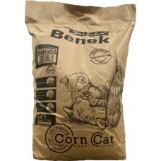 Benek Corn Cat 25 л - наполнитель кукурузный для туалета кошек