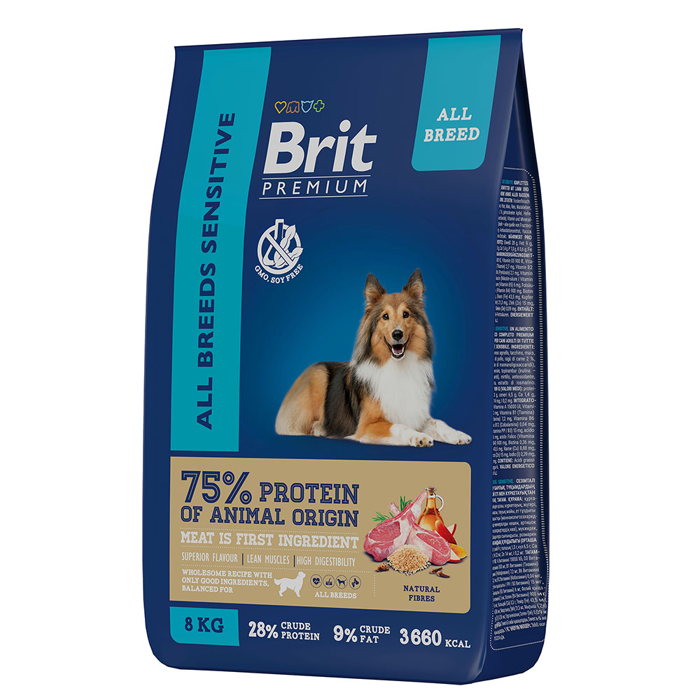 Brit Premium Sensitive - сухой корм для собак Brit Premium Sensitive - сухой корм для собак