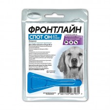 Фронтлайн Спот Он - капли для собак (20-40 кг 1 пипетка) Merial Фронтлайн Спот Он - капли для собак (20-40 кг 1 пипетка) Merial