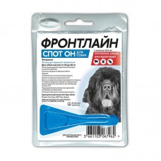 Фронтлайн Spot On XL для собак (FRONTLINE Spot On) Merial 40 - 60 кг Фронтлайн Spot On XL для собак (FRONTLINE Spot On) Merial 40 - 60 кг