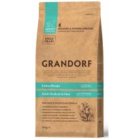 Grandorf 4 Meat & Rice - корм для собак Грандорф 4 вида мяса (10 кг)
