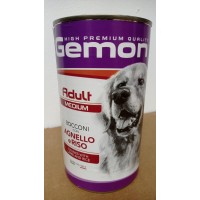 GEMON Lamb & Rise (Agnello) - консервы для собак (ягненок и рис 1250 г)