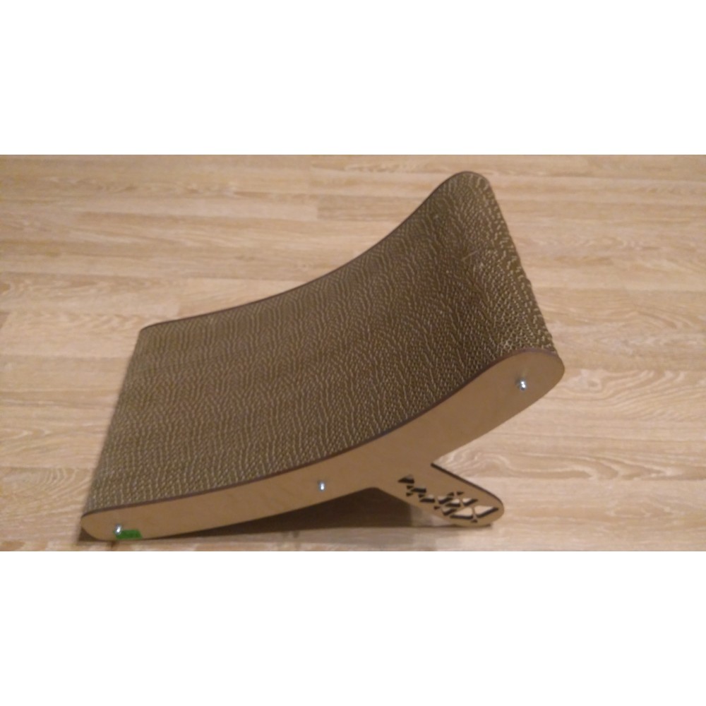 Когтеточка из гофрокартона Трамплин-царапкин Чешир Когтеточка из гофрокартона Трамплин-царапкин Чешир