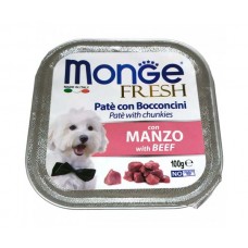 MONGE DOG FRESH BEEF - Консервированный корм для собак с говядиной (100 г) MONGE DOG FRESH BEEF - Консервированный корм для собак с говядиной (100 г)