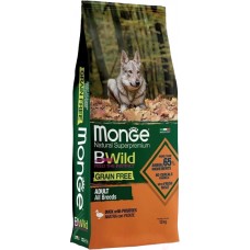 Monge Dog BWild Duck / Patate беззерновой корм для собак (утка и картофель) Monge Dog BWild Duck / Patate беззерновой корм для собак (утка и картофель)
