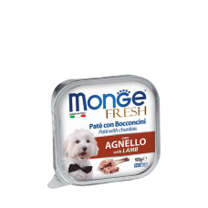 Monge Dog Fresh Lamb - консервированный корм для собак с ягненком (100 г) Monge Dog Fresh Lamb - консервированный корм для собак с ягненком (100 г)