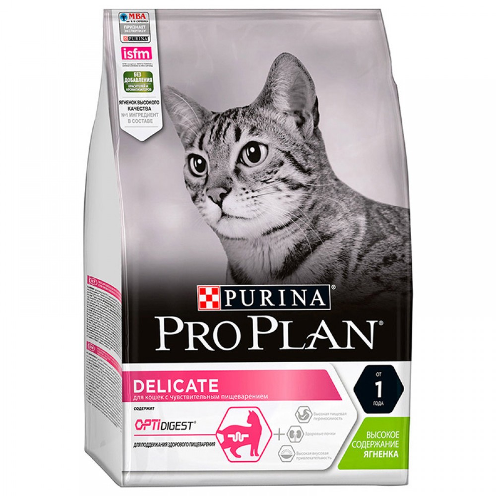 PRO PLAN Cat Delicate - корм для кошек с чувствительным пищеварением (ягненок) PRO PLAN Cat Delicate - корм для кошек с чувствительным пищеварением (ягненок)