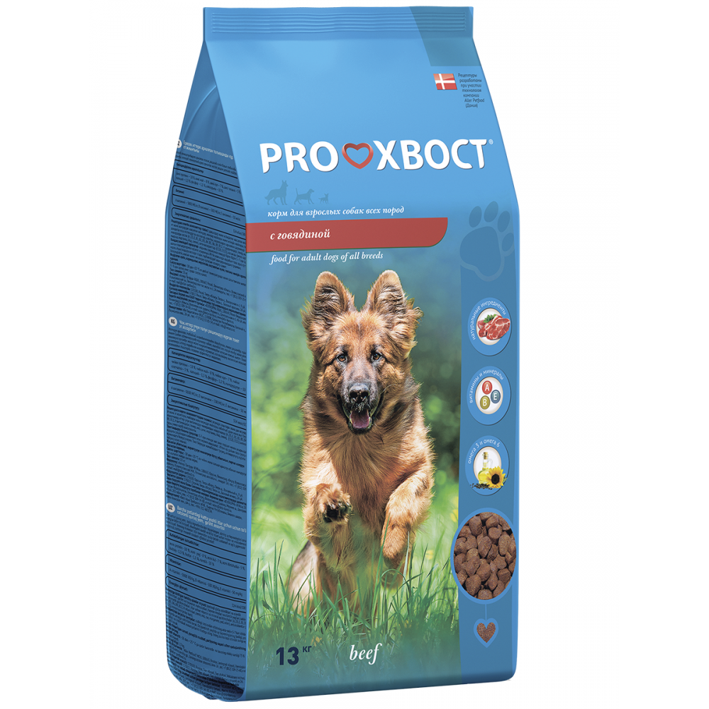PROхвост Dog Beef-корм для собак (ПроХвост говядина) PROхвост Dog Beef-корм для собак (ПроХвост говядина)