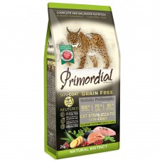 Primordial Neutered Skin & Coat Salmon / Turkey - сухой корм для стерилизованных кошек (здоровая кожа и шерсть)