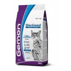 Gemon Cat Sterilized Tuna - корм для стерилизованных кошек с тунцом и лососем
