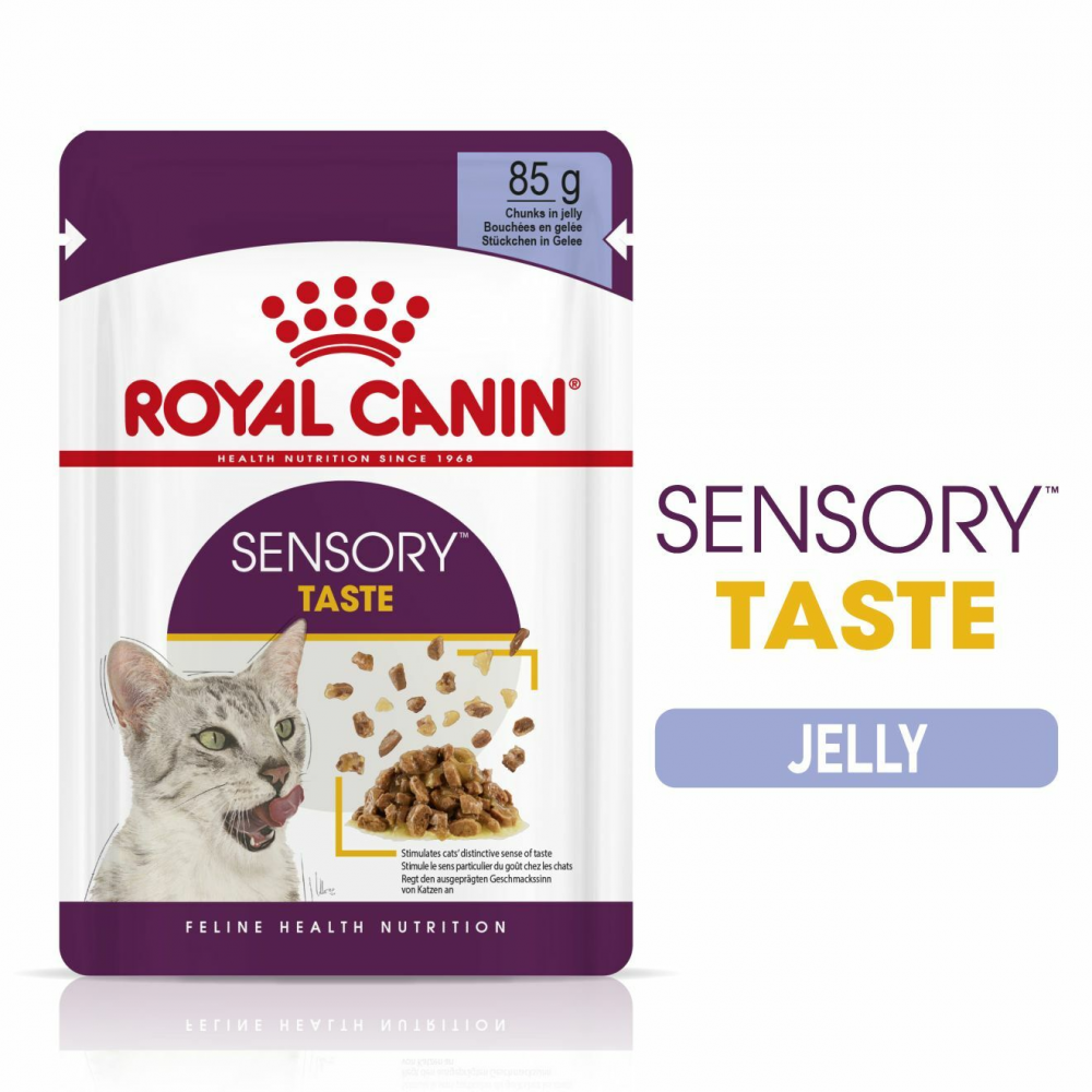 Royal Canin Sensory Taste Jelly - консервы кусочки в желе для кошек (85 гр) Royal Canin Sensory Taste Jelly - консервы кусочки в желе для кошек (85 гр)