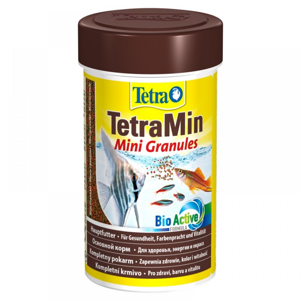 TetraMin Mini Granules - корм в гранулах для небольших рыбок (100 мл) TetraMin Mini Granules - корм в гранулах для небольших рыбок (100 мл)