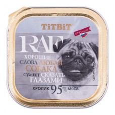 TiTBiT RAF - консервы для собак (кролик)