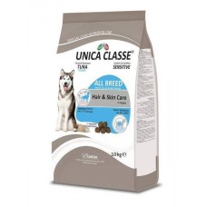 Unica Classe - сухой корм для собак с тунцом (здоровая кожа и шерсть)