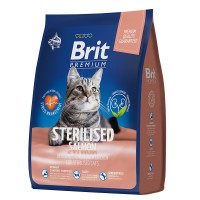 Brit Cat Sterilized Salmon Chicken - сухой корм для стерилизованных кошек