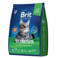 Brit Sterilized - сухой корм для кошек