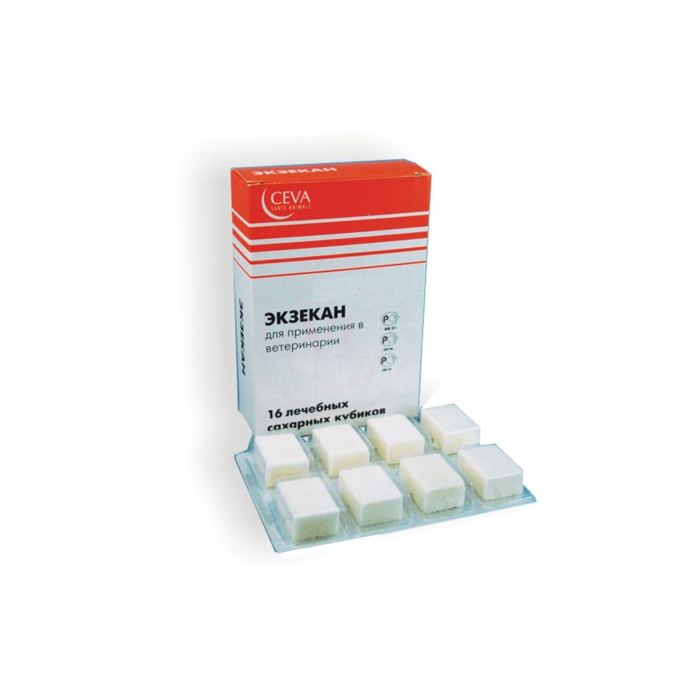 Экзекан сахарный кубик (ECZEKAN) Ceva Экзекан сахарный кубик (ECZEKAN) Ceva