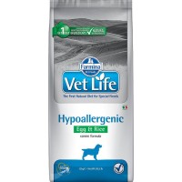 Vet Life Hypoallergenic Egg & Rice Farmina Dog-сухой корм для собак
