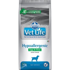 Vet Life Hypoallergenic Egg & Rice Farmina Dog-сухой корм для собак Vet Life Hypoallergenic Egg & Rice Farmina Dog-сухой корм для собак