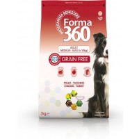 Forma 360 Dog Grain Free Medium&Maxi-беззерновой сухой корм для собак