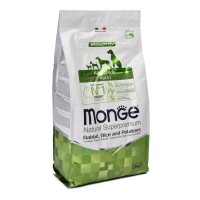 Monge Dog Rabbit & Rice - корм для собак с кроликом