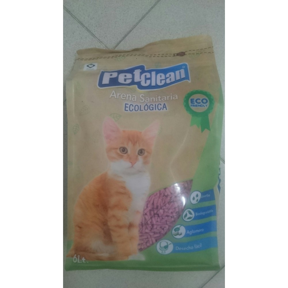 PetClean Tofu - наполнитель для лотка котят и котов, персик PetClean Tofu - наполнитель для лотка котят и котов, персик
