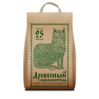 Древесный наполнитель No Name для кошачьего туалета