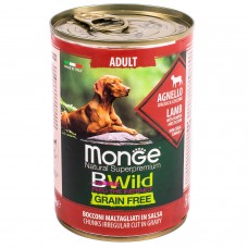 Monge  BWild Lamb - консервы для собак с ягненком (400 гр) Monge  BWild Lamb - консервы для собак с ягненком (400 гр)