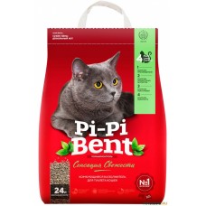 Pi-Pi Bent Сенсация свежести - наполнитель кошачий, для туалета Pi-Pi Bent Сенсация свежести - наполнитель кошачий, для туалета