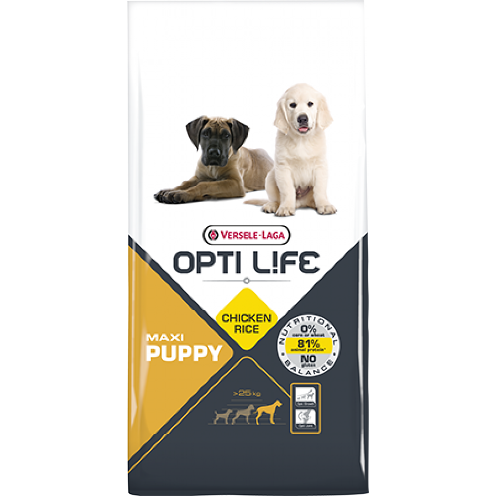 Opti Life Puppy Maxi Chicken - корм для щенков Opti Life Puppy Maxi Chicken - корм для щенков