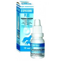 Отоферонол Плюс (дельтаметрин и циклоферон) капли ушные