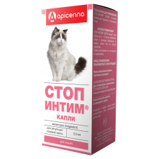 Apicenna Стоп-Интим капли для кошек