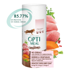 Optimeal Cat корм для кошек (Индейка и овощи)