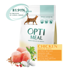 Optimeal для взрослых кошек (Курица)