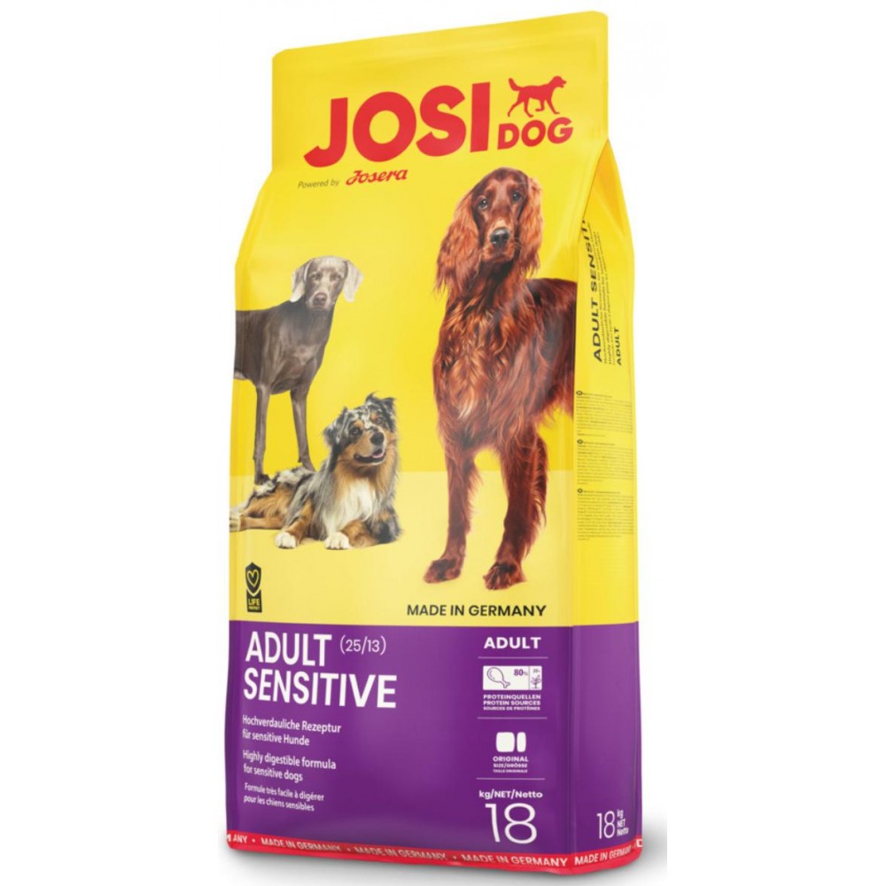 JosiDog Sensitive - корм для собак с чувствительным пищеварением JosiDog Sensitive - корм для собак с чувствительным пищеварением