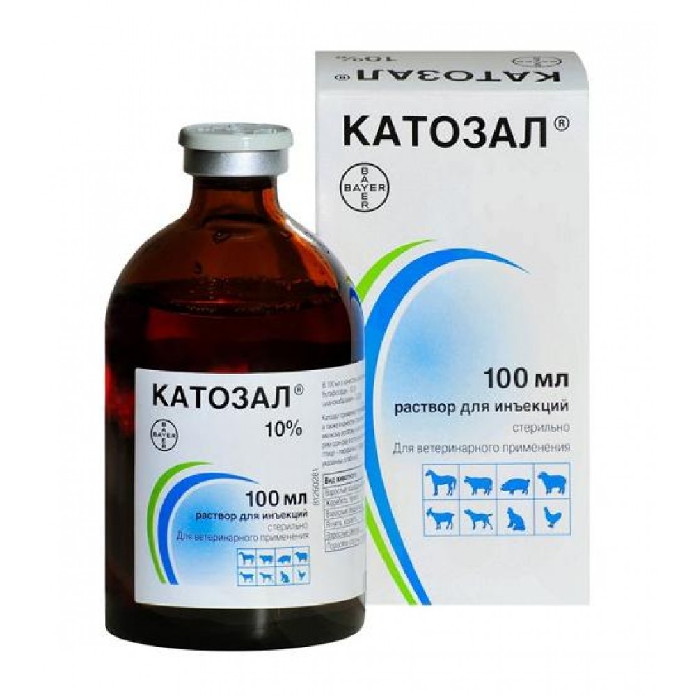 Катозал 10% раствор для инъекций CATOSAL Катозал 10% раствор для инъекций CATOSAL