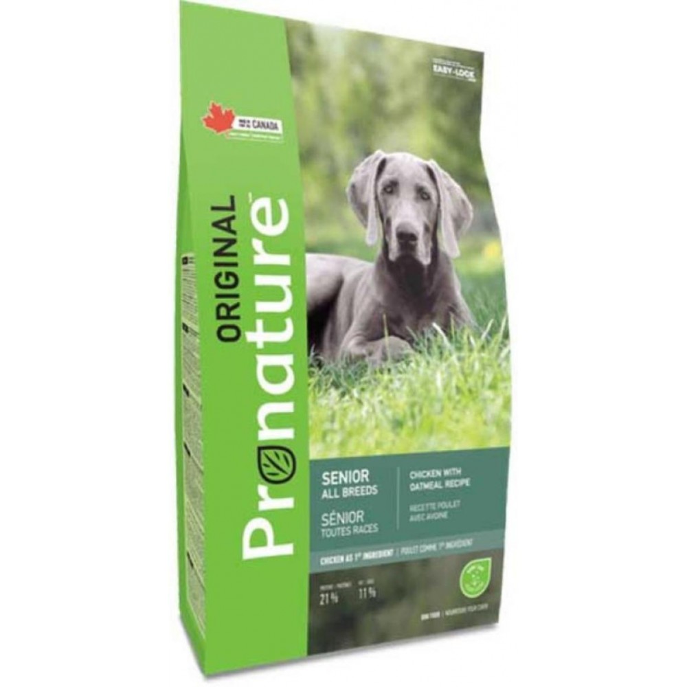 Pronature Original Dog Senior Chicken Oatmeal Pronature Original Dog Senior Chicken Oatmeal