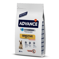 Advance Dog Mini Sensitive - сухой корм для собак (лосось)