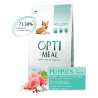 Optimeal для щенков всех пород (Индейка)