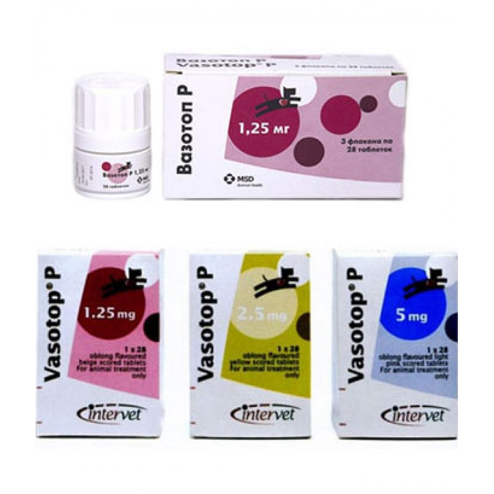 Вазотоп таблетки VASOTOP P (Рамиприл) MSD Вазотоп таблетки VASOTOP P (Рамиприл) MSD