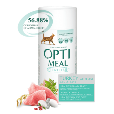 Optimeal cat sterilized-корм для стерилизованных кошек с индейкой