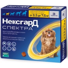 Нексгард Спектра (S) таблетка от клещей, блох и глистов (Merial) Нексгард Спектра (S) таблетка от клещей, блох и глистов (Merial)