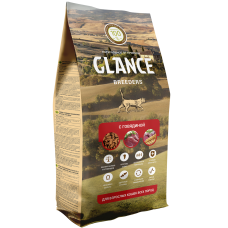 Glance Cat - сухой корм для кошек (говядина)