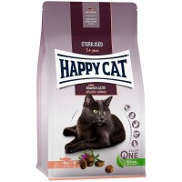 Happy Cat Sterelised Atlantik Lachs - сухой корм для стерилизованных кошек и кастрированных котов