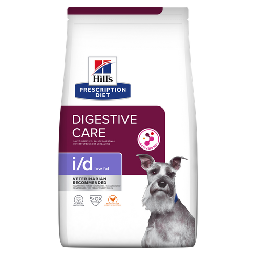 Hill's i/d Low Fat Digestive Care - корм для собак с расстройством пищеварения и низким содержанием жира Hill's i/d Low Fat Digestive Care - корм для собак с расстройством пищеварения и низким содержанием жира