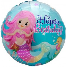 Шар Русалка, круг 46 см